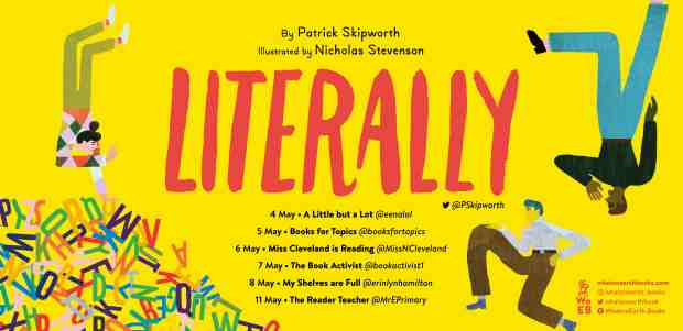 Literally blog tour banner copy